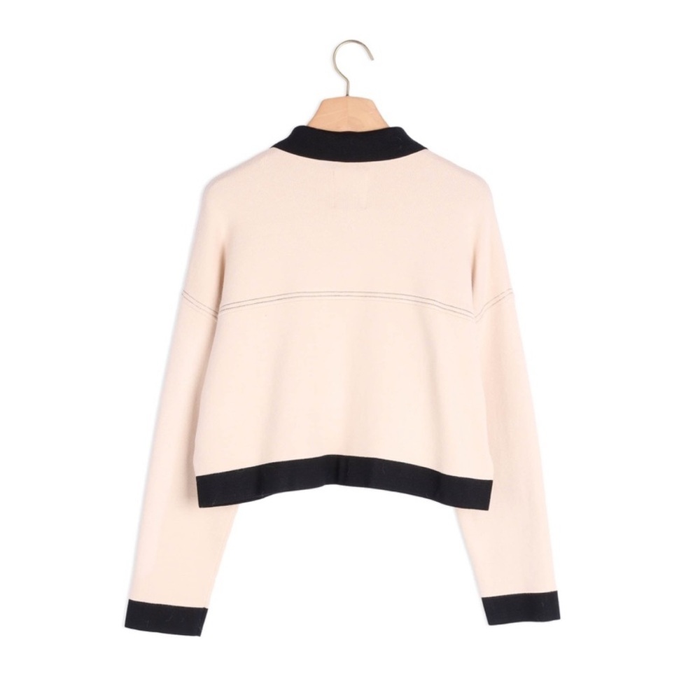 Sandro Cher Cropped Cardigan - Picture 2 of 5